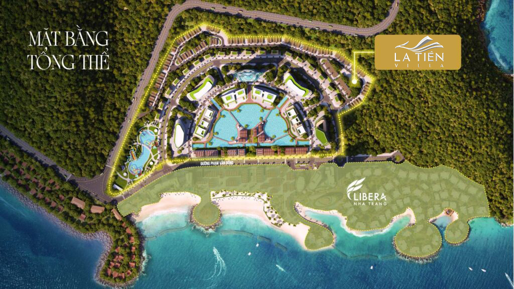 Mặt bằng tổng thể La Tiên Villa