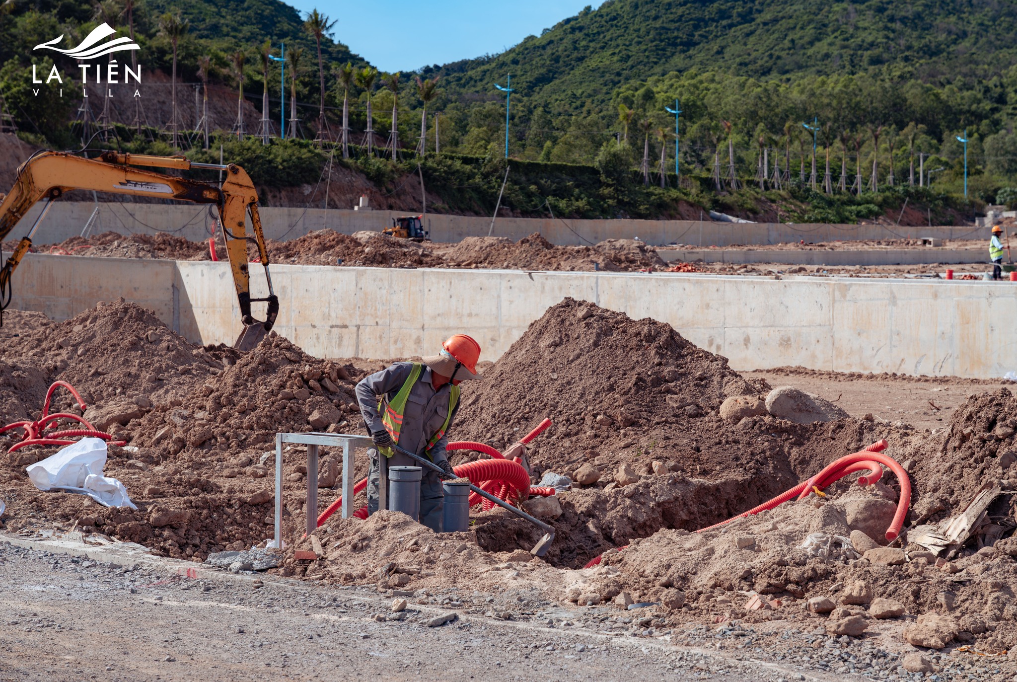 Tháng 12.2025 - Công trình La Tiên Villa hoàn thiện loạt cột mốc