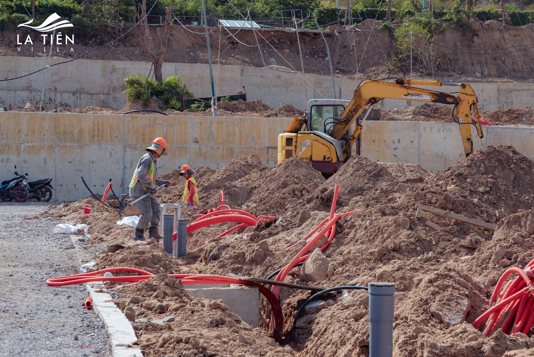 Tháng 12.2025 - Công trình La Tiên Villa hoàn thiện loạt cột mốc