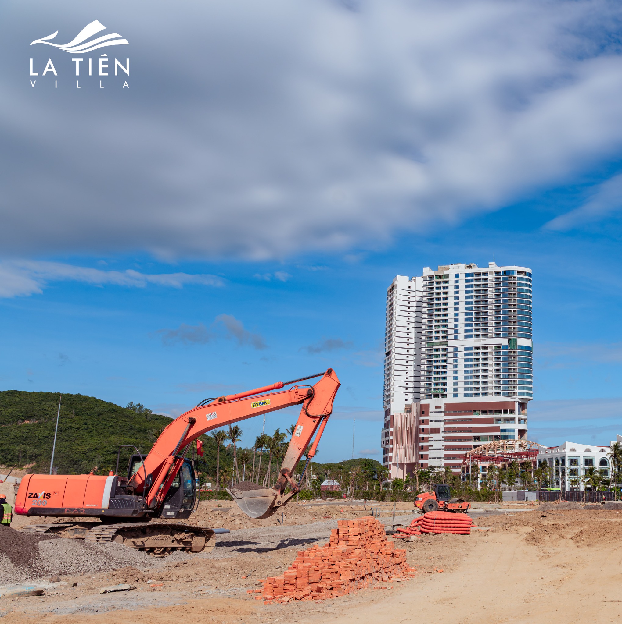 Tháng 12.2025 - Công trình La Tiên Villa hoàn thiện loạt cột mốc