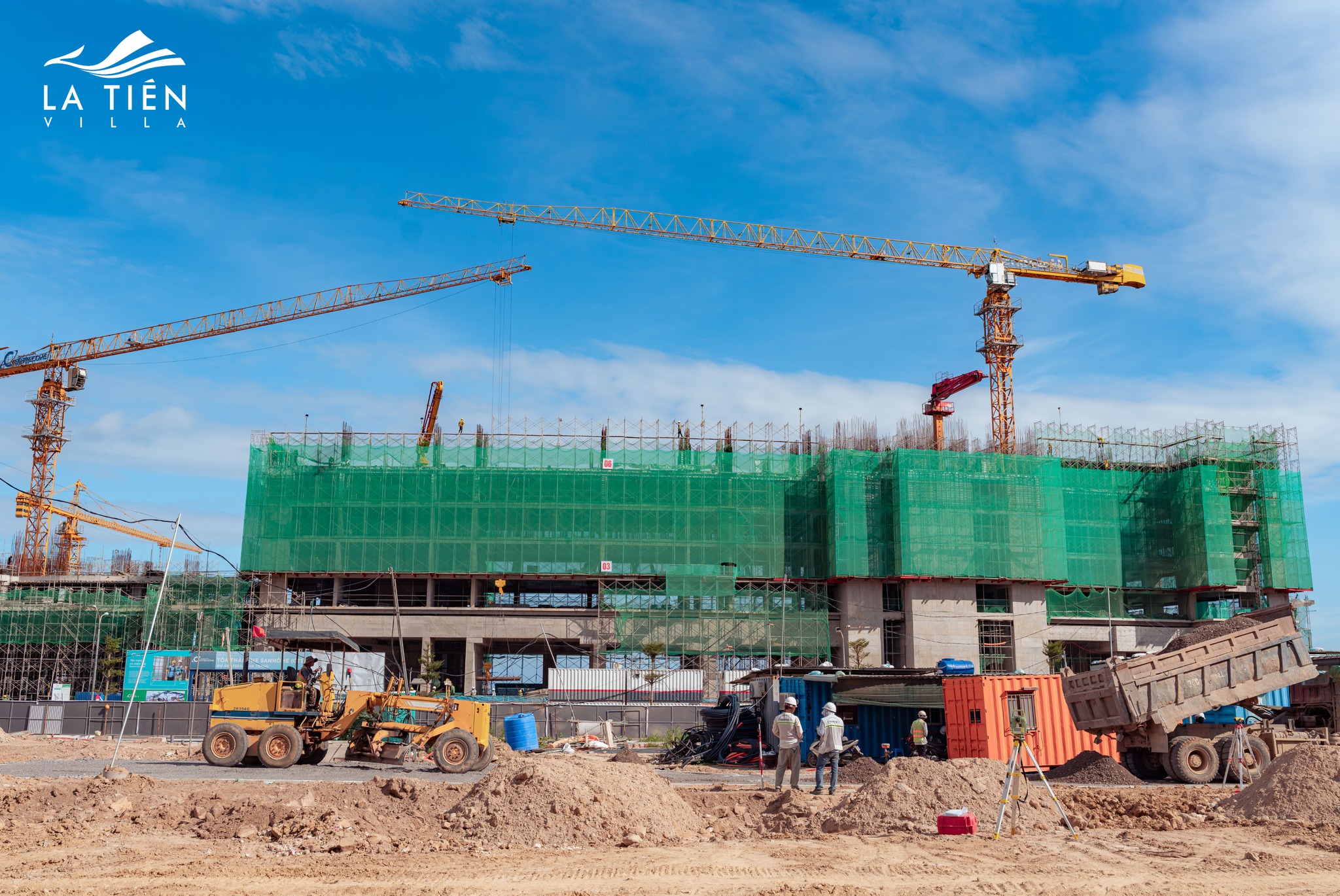 Tháng 12.2025 - Công trình La Tiên Villa hoàn thiện loạt cột mốc