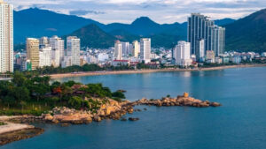 Khu đô thị Nam Nha Trang nhìn từ biển